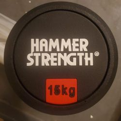 New Hammer Strength Dumbells. 