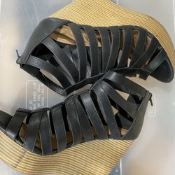 Size 9 Open Toe Wedges 