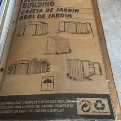  NEW  Arrow STORAGE SHED 8x10.    ASKING   ONLY ($350.00)