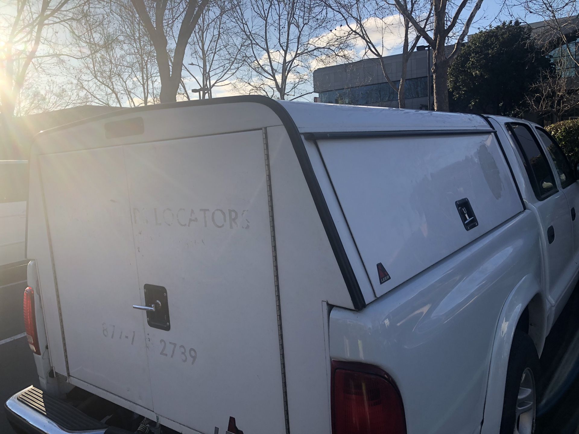 Camper leer Dodge Dakota