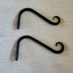 Hand Forged Wrought Iron Hooks
