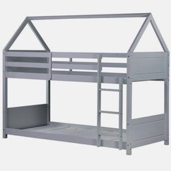 House Twin Bunk Bed 