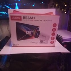 All In One HD Projector + Screen Kit