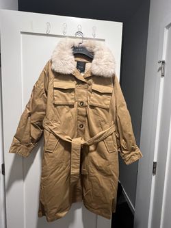 Brown Parka jacket 