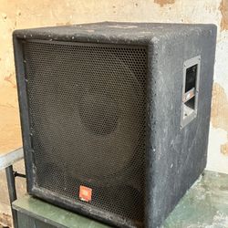 JBL- 100 Model #JRX118S 18” Compact Subwoofer