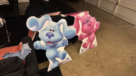 BLUES CLUES GENDER REVEAL CUTOUT
