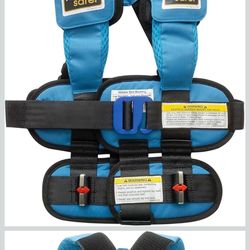 RideSafer Gen 5 - Small Blue, Lightweight, Compact, Portable Car Seat - Perfect for Travel and Everyday Child Safety