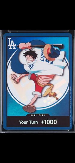 One piece dodgers luffy promo