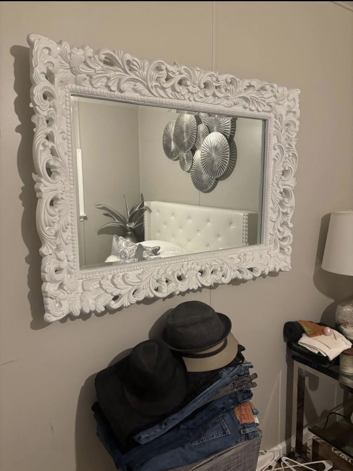 White Acrylic Mirror