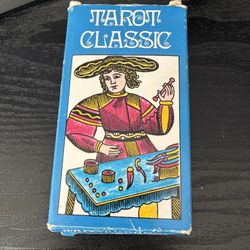 Tarot Classic Claude Burdel Art With Instruction Booklet