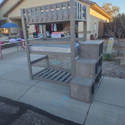 Bunk Bed Triple Toddler Bed 