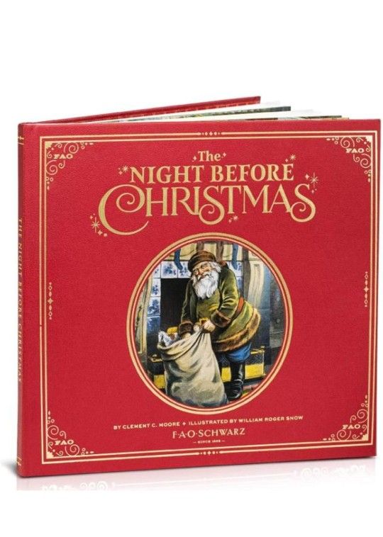 The Night Before Christmas Hardcover Book