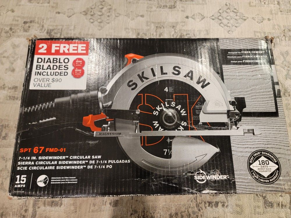 7-1/4 In Sidewinder Circular Saw