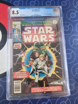 Star wars #1 1977 CGC 8.5 $320