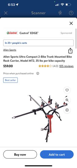 Trunk Bike Rack