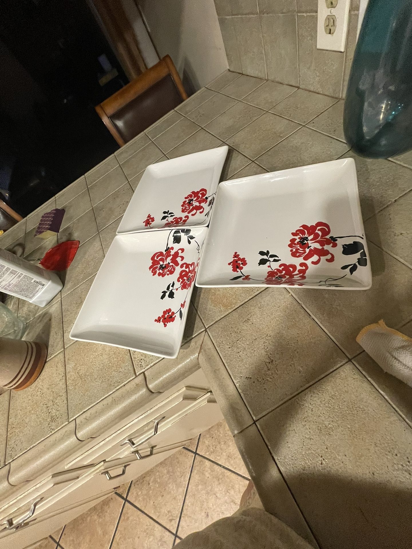 3 Sets If Dishes Coca Cola Plate