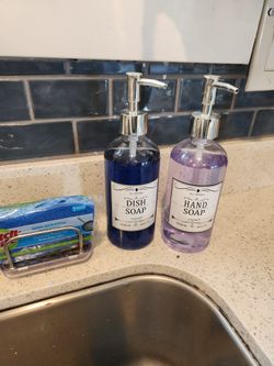 Clear Plastic Handsoap and Dishsoap Pump Dipensers