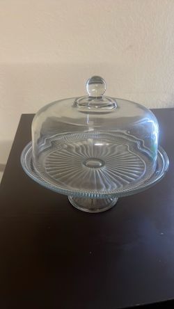 Bread holder of glass