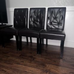 3 Chairs For Sale 