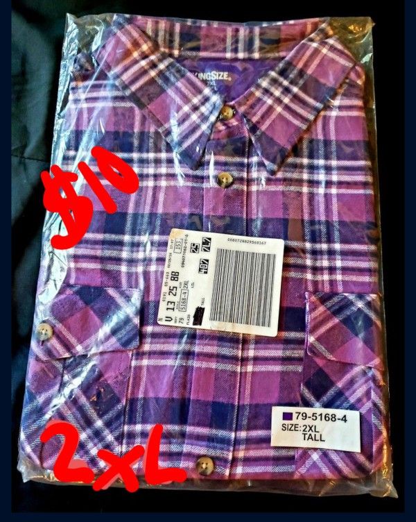 Men's Big & Tall 2XL Dress Shirts