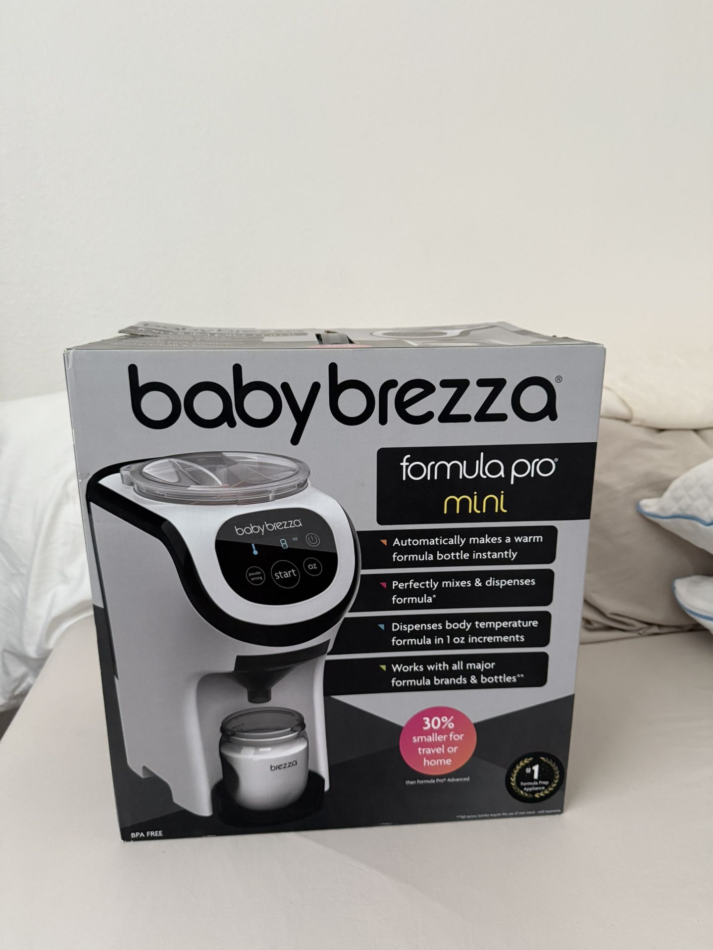 New Unopened Baby brezza Formula Pro Mini