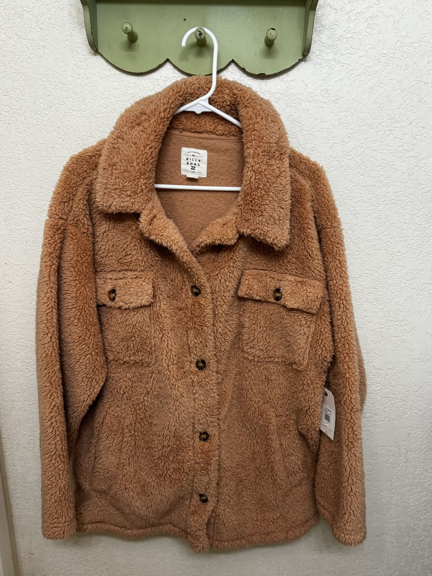 Billabong Fairbanks Fleece Coral Pink XL