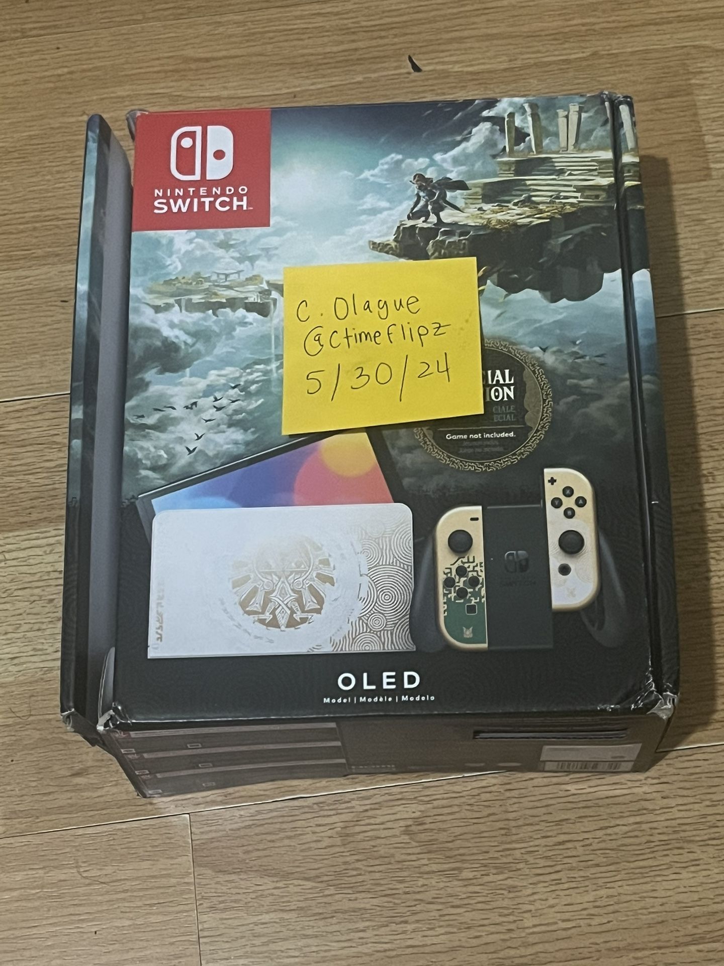FOR TRADE ONLY Nintendo Switch – OLED Model The Legend of Zelda™: Tears of the Kingdom Edition