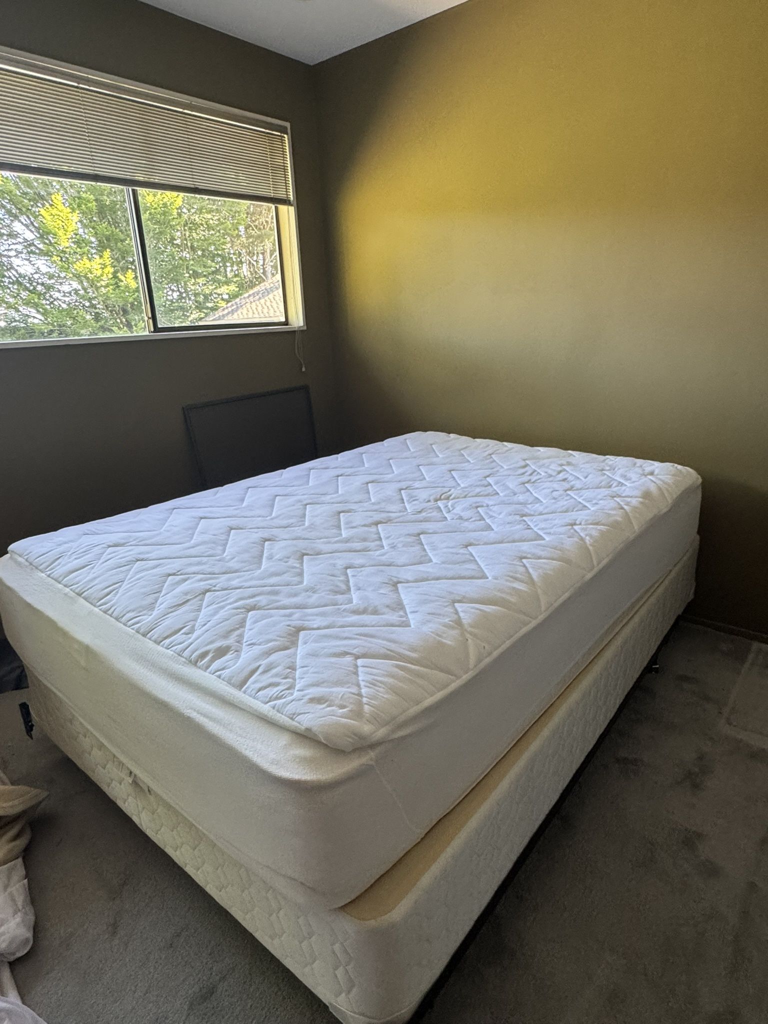 Hardly Used Queen Mattress & Box Spring