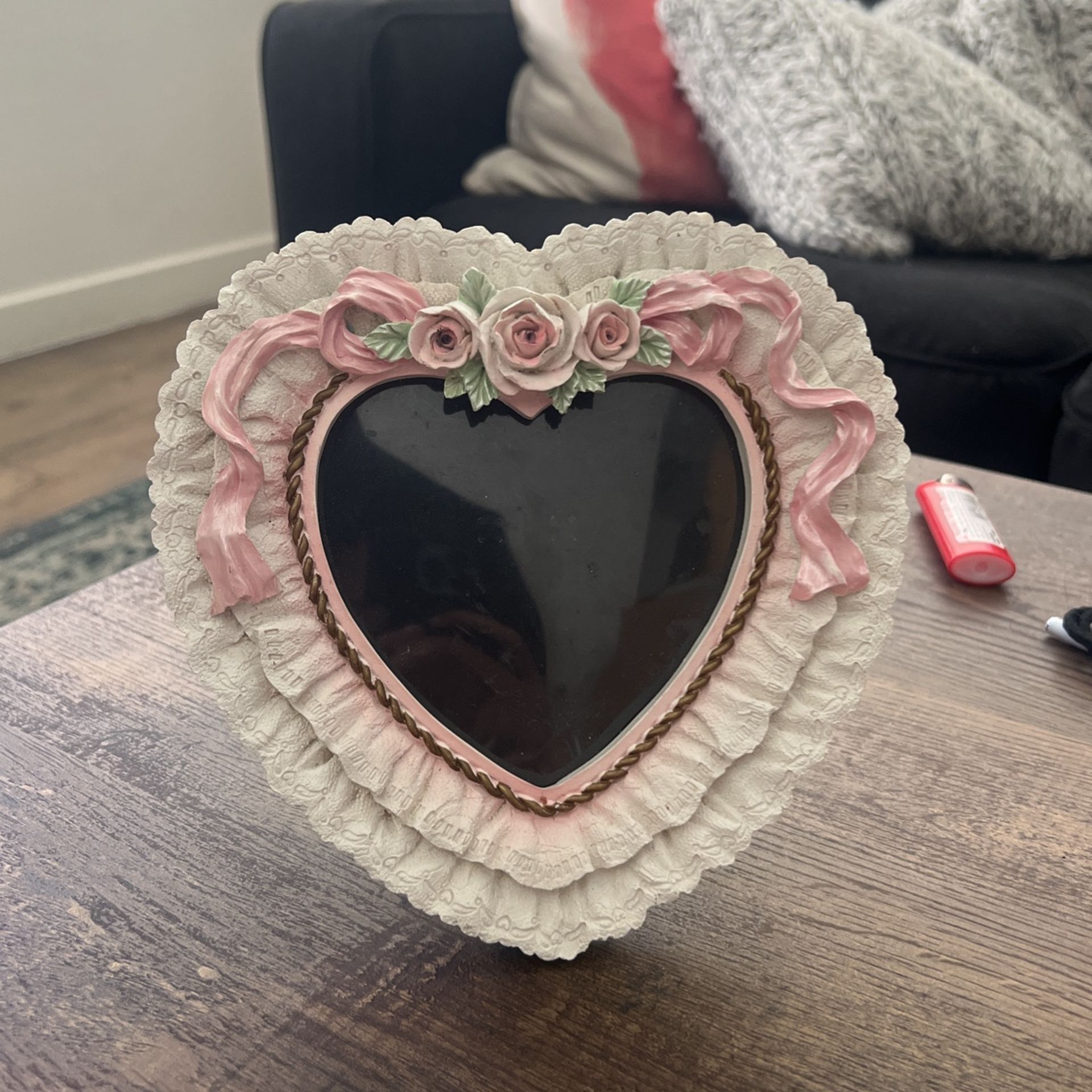 Vintage Heart Picture Frame