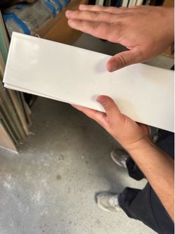 White tile