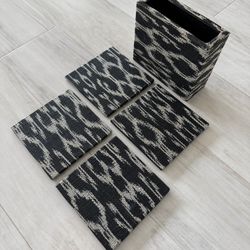 Pigeon & Poodle Coaster Set