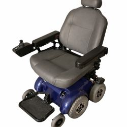 Pride Mobility Jet 3 Power Chair – NEW Batteries + Accessory Bag