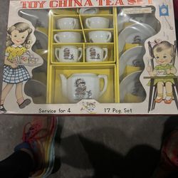 1950’s Vintage China Set for Children,