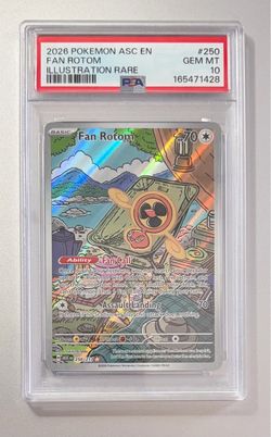Fan Rotom PSA 10 IR Pokémon TCG