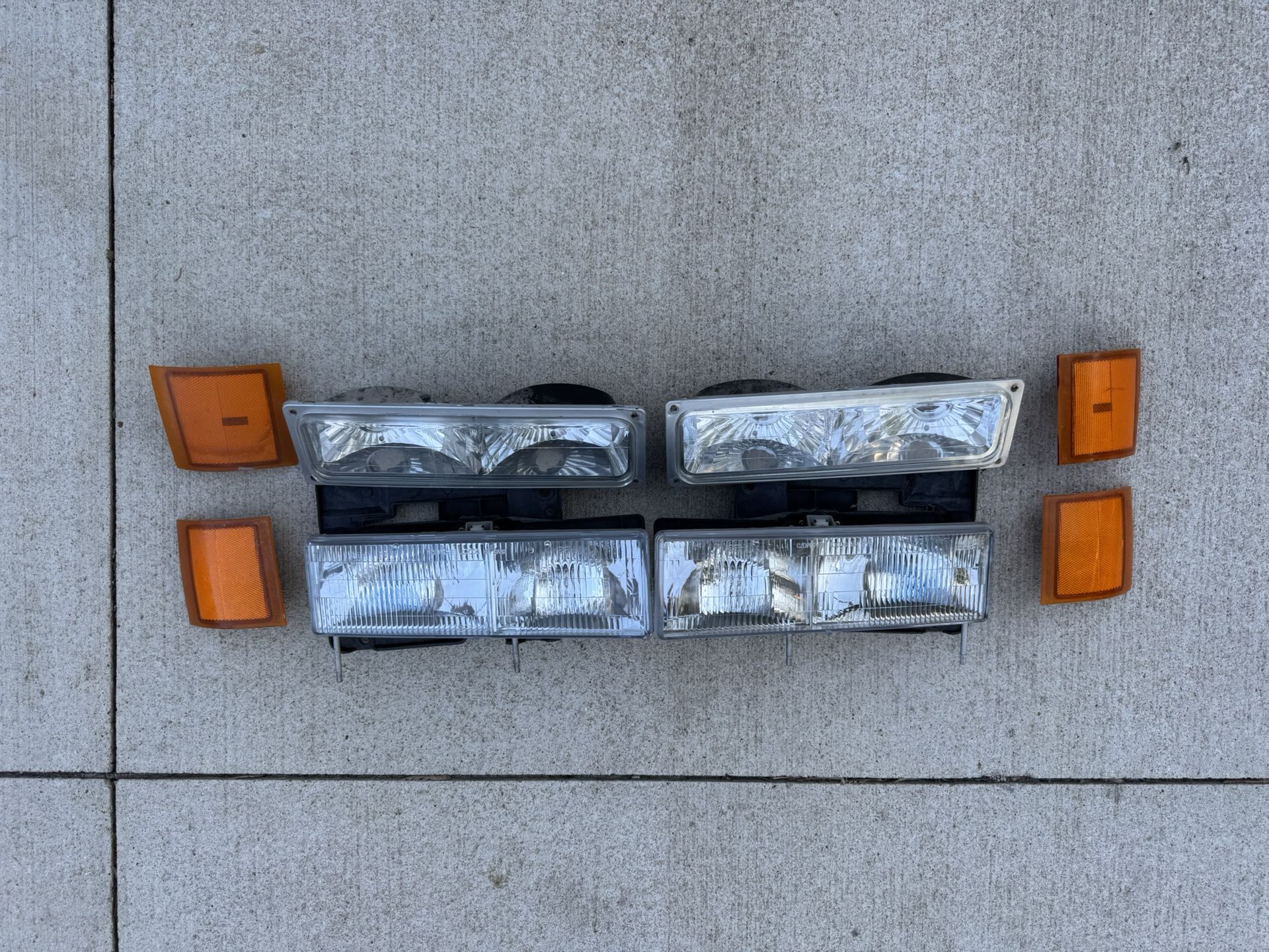Chevy Head Lights Taken Off A 1996 Silverado