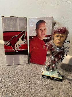 vintage 2005–2008 Olli Jokinen Phoenix Coyotes Bobblehead figurine