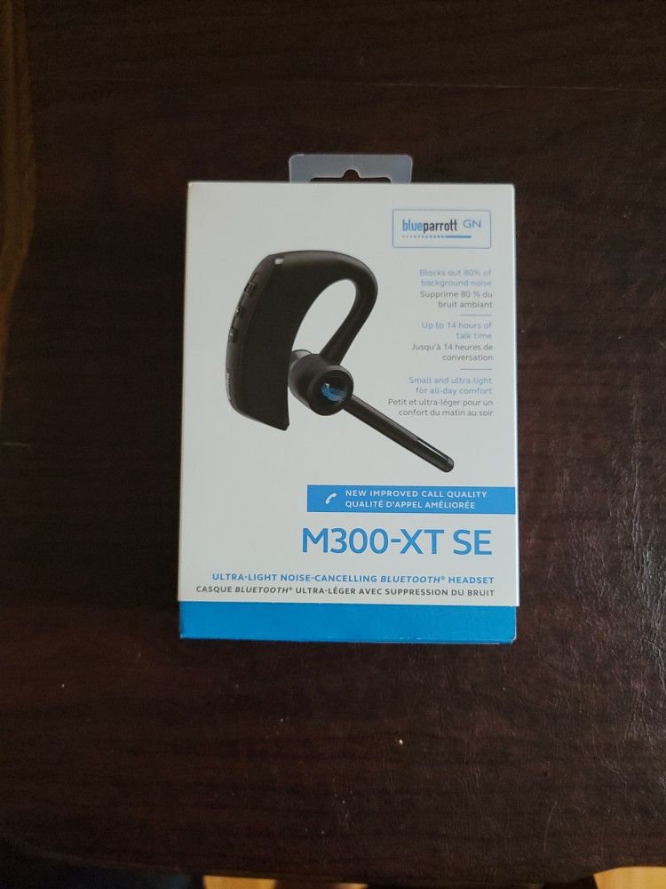 New BlueParrott M300-XT SE Noise Canceling Ultra Light Weight Headset