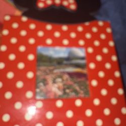 Picture Frame Mickey Mouse Theme Red