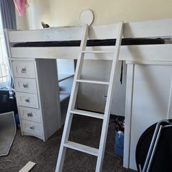 Loft Bed Dresser Desk Combo