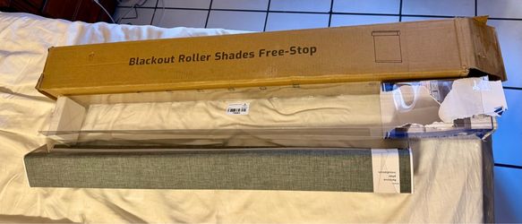 Blackout Roller Shades Free-Stop