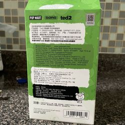 Pop Mart Ted2 Auténtico 