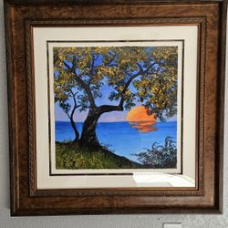 David Najar Eye On The Horizon Framed Limited Edition Giclee On Paper