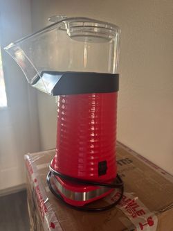 Red Hot Air Popcorn Maker