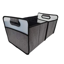 Collapsible Dual Bin Collapsible Storage Container/Organizer