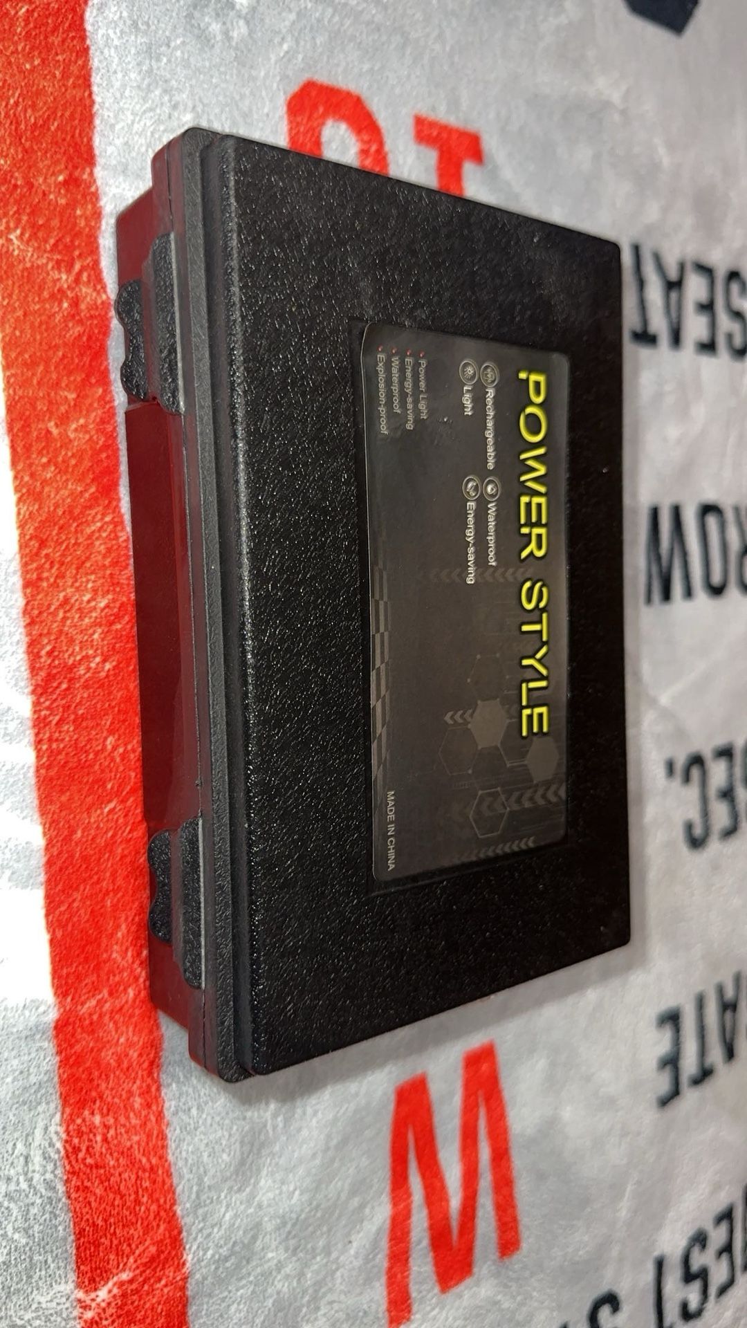 Power Style Flashlight Rechargeable LED Lumens with 5 modes, Waterproof Powerful Flash light (pack of 2)