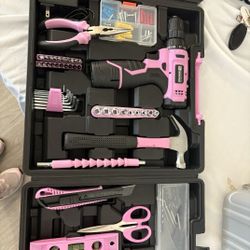 Cordless Power Drill Set