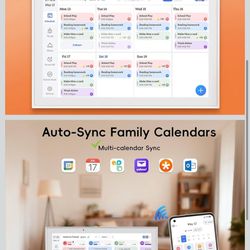 .1 Inch Smart Electronic Digital Calendar Wall Touch Screen