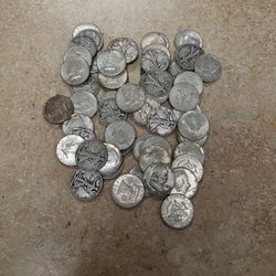 90% Silver Franklin Walking Liberty Kennedy Half Dollars Price Is For Each And Firm