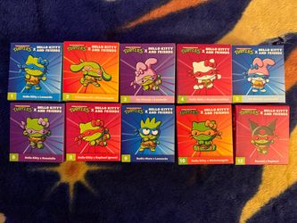 TMNT x Hello Kitty McDonald’s Toys
