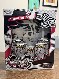 Pokemon TCG Scarlet & Violet White Flare Binder Collection